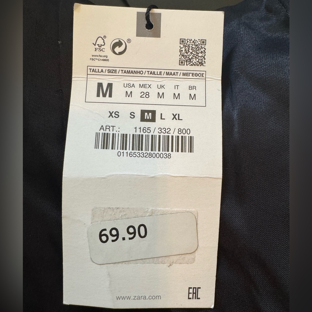 Zara Black Satin Back-Cut Jumpsuit new - Picture 2 of 11